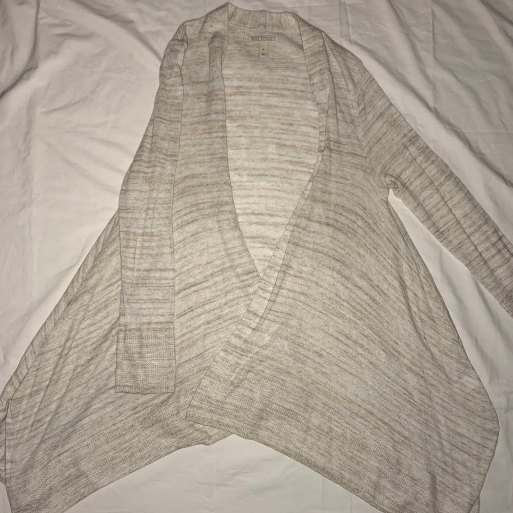 Dana Buchanan tan cardigan